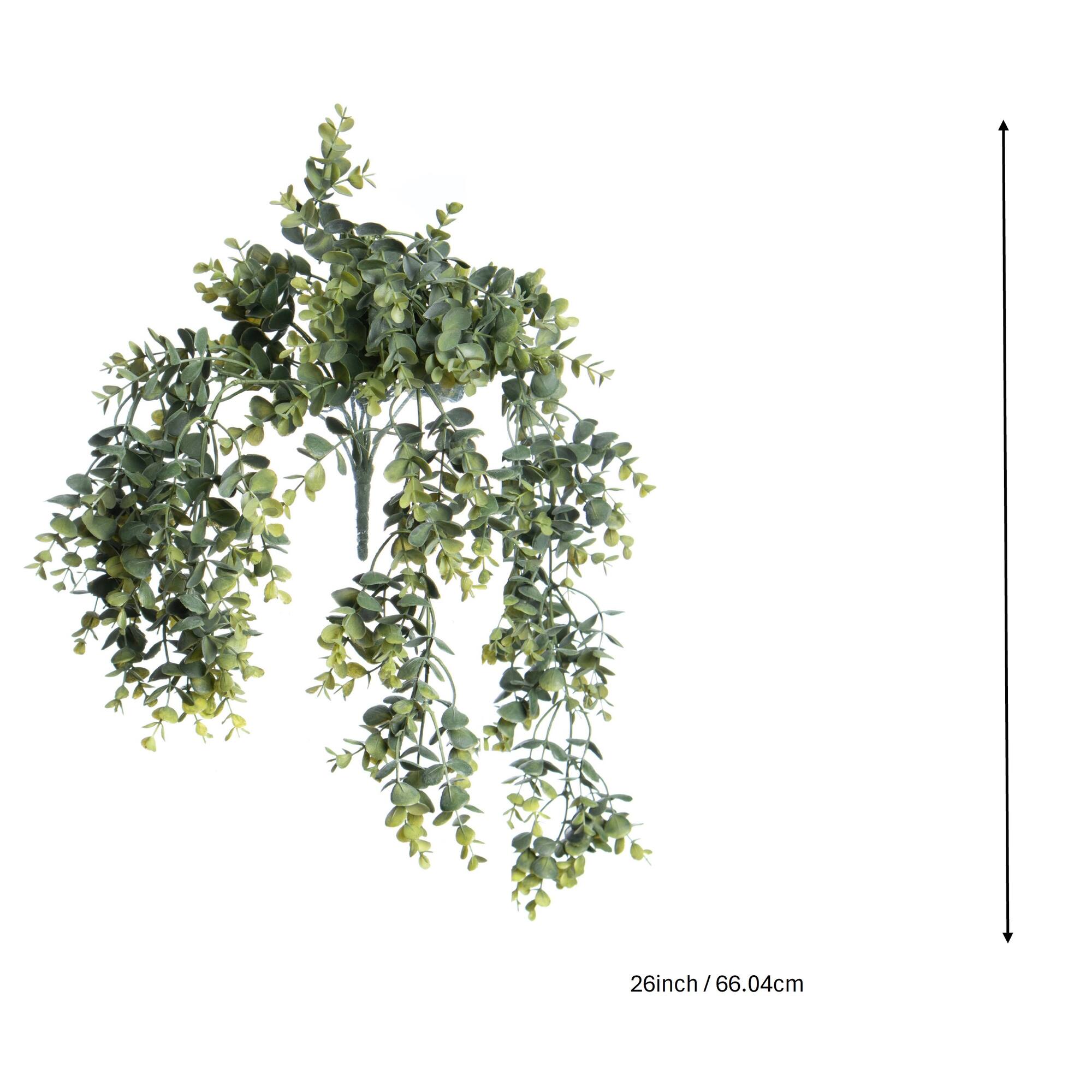 26" Hanging Eucalyptus UV Bush by Ashland®